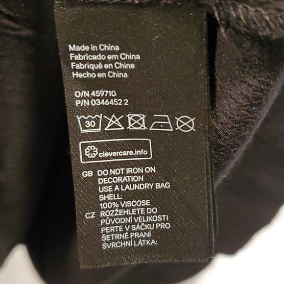 H&M black bling tunic top - Picture 4 of 7